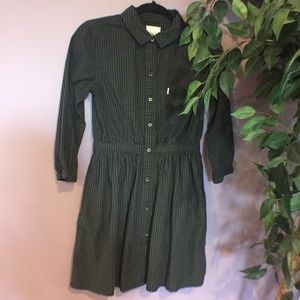 Levi’s 3/4 Sleeve Shirt Dress, S